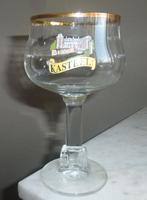 5 Prachtige Kasteel Bier Glazen 0,33 L., Ophalen of Verzenden, Zo goed als nieuw, Glas of Glazen, Overige merken