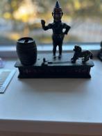Trick dog clown spaarpot?, Antiek en Kunst, Antiek | Tin, Ophalen of Verzenden
