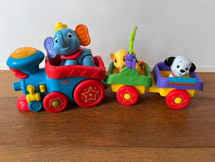 Fisher Price Dieren Trein met Licht & Geluid, Kinderen en Baby's, Speelgoed | Fisher-Price, Zo goed als nieuw, Auto of Voertuig