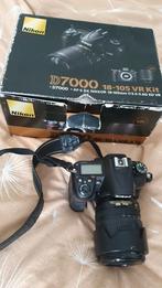 Nikon D7000 met 18-105mm VR Kit, Gebruikt, Spiegelreflex, Ophalen of Verzenden, 4 t/m 7 keer