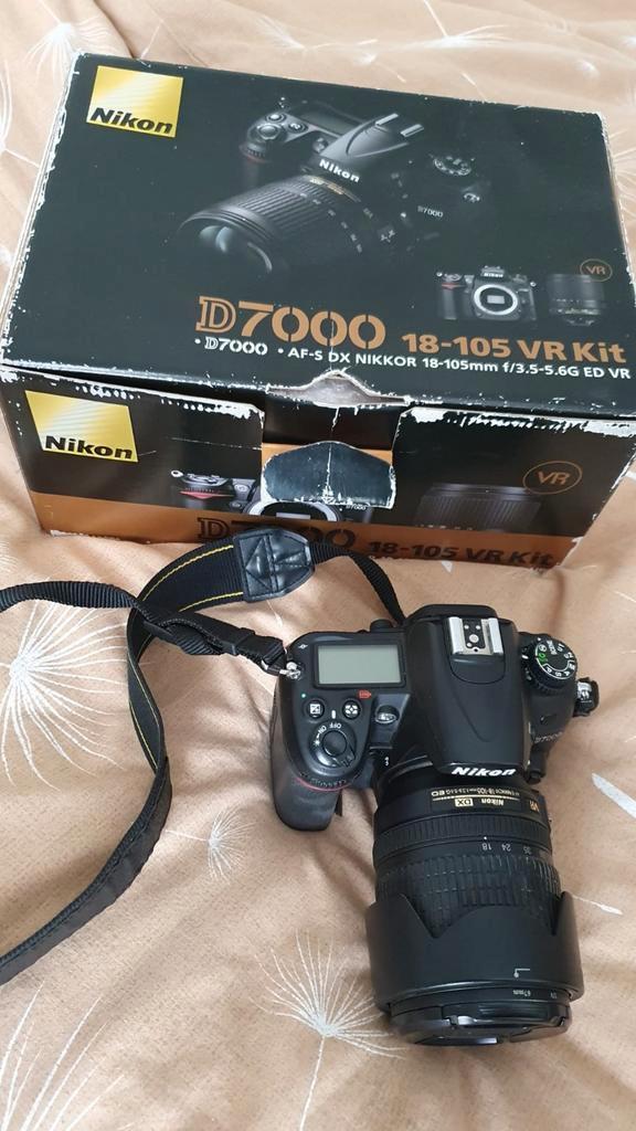 Nikon D7000 met 18-105mm VR Kit, Audio, Tv en Foto, Fotocamera's Digitaal, Gebruikt, Spiegelreflex, Nikon, 4 t/m 7 keer, Ophalen of Verzenden