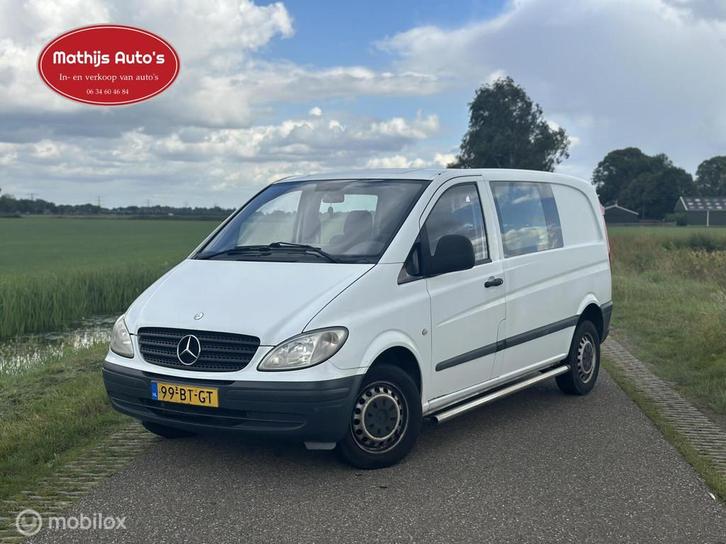 Mercedes Vito Bestel 109 CDI 320 Functional, Auto's, Bestelauto's, Bedrijf, Te koop, ABS, Alarm, Centrale vergrendeling, Electronic Stability Program (ESP)