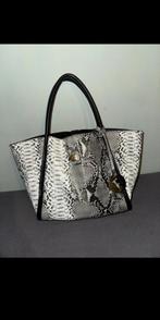 Slangen print tas, Ophalen of Verzenden, Gebruikt, Zwart, Handtas