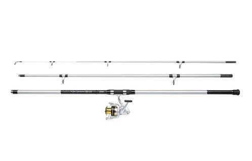 NIEUW Mitchell Tanager SW Surf Combo 4,50 Meter 100-250 Gr, Watersport en Boten, Hengelsport | Zeevissen, Nieuw, Complete set
