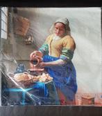 Nieuw, kussenhoes, Vermeer, melkmeisje, 45 / 45 cm, Verzenden, Nieuw, Overige kleuren, Vierkant