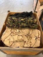 Partij Legertassen: Zwart, Groencamo & Woestijncamo, Kleding | Heren, Ophalen of Verzenden, Gedragen, Overige maten