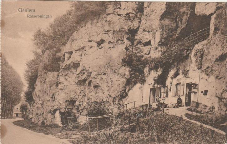 GEULEM Rotswoningen, Verzamelen, Ansichtkaarten | Nederland, Ongelopen, Limburg, Voor 1920, Verzenden