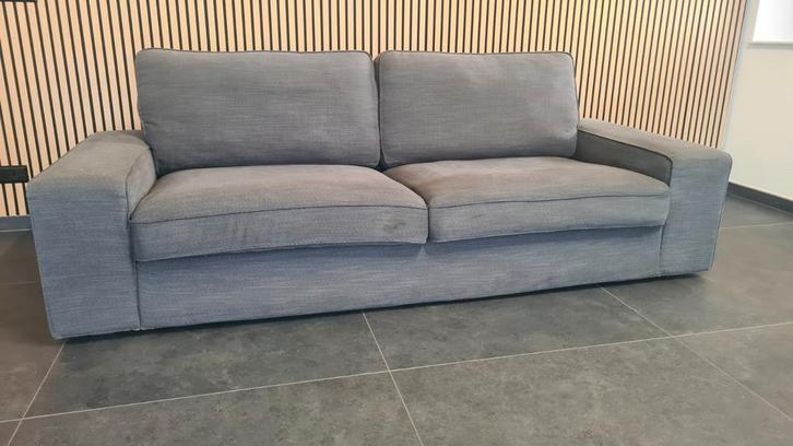 IKEA 2,5 zits stoffen bank GRATIS, Huis en Inrichting, Banken | Bankstellen, Gebruikt, Rechte bank, Driepersoons, 200 tot 250 cm
