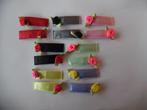 Partij 4 setjes haarspeldjes 5 cm met applicatie nr 6, Kinderen en Baby's, Kinderkleding | Maat 128, Ophalen of Verzenden, Nieuw