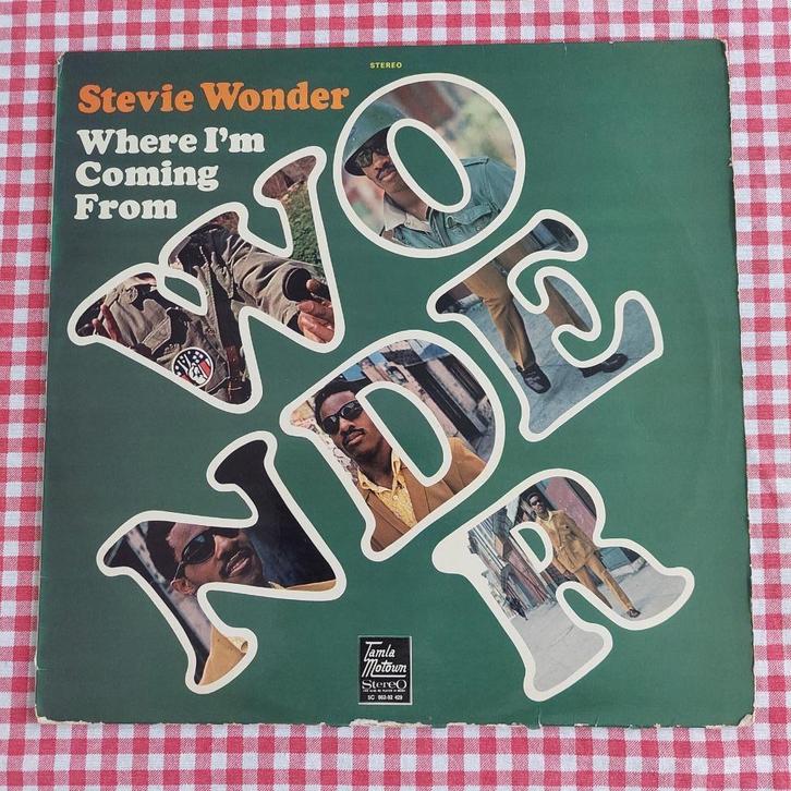 STEVIE WONDER ´Where I´m Comming From´ LP, Cd's en Dvd's, Vinyl | R&B en Soul, Gebruikt, R&B, 1960 tot 1980, 12 inch, Ophalen of Verzenden