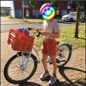 Super leuke lichtblauwe kinderfiets | Gazelle | 24 inch beschikbaar voor biedingen