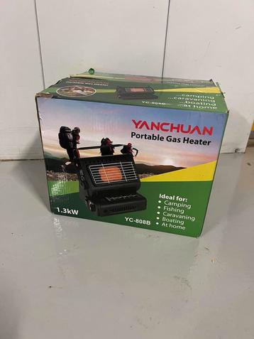 Yanchuan Portable Gas Heater 1.3KW YC-808B beschikbaar voor biedingen
