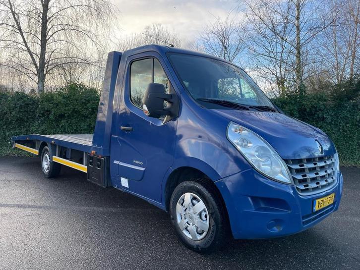 Renault Master T35 2.3 dCi 2011 Oprijwagen Autotransporter, Auto's, Bestelauto's, Bedrijf, Te koop, ABS, Boordcomputer, Centrale vergrendeling