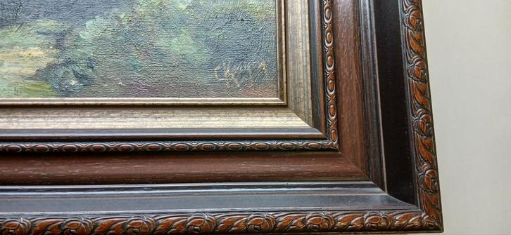 2 schilderijen gesigneerd C Kocken, Antiek en Kunst, Kunst | Schilderijen | Klassiek, Ophalen of Verzenden