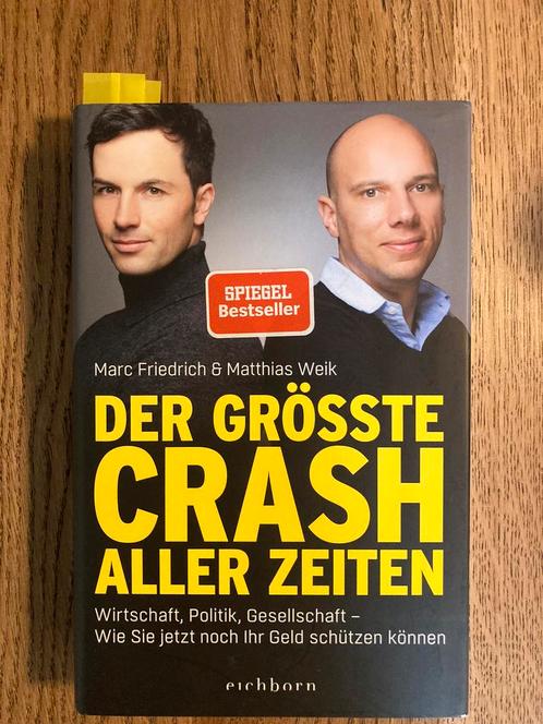 Marc Friedrich & Weik - Der Grösste Crash Aller Zeiten, Boeken, Economie, Management en Marketing, Gelezen, Geld en Beleggen, Ophalen of Verzenden