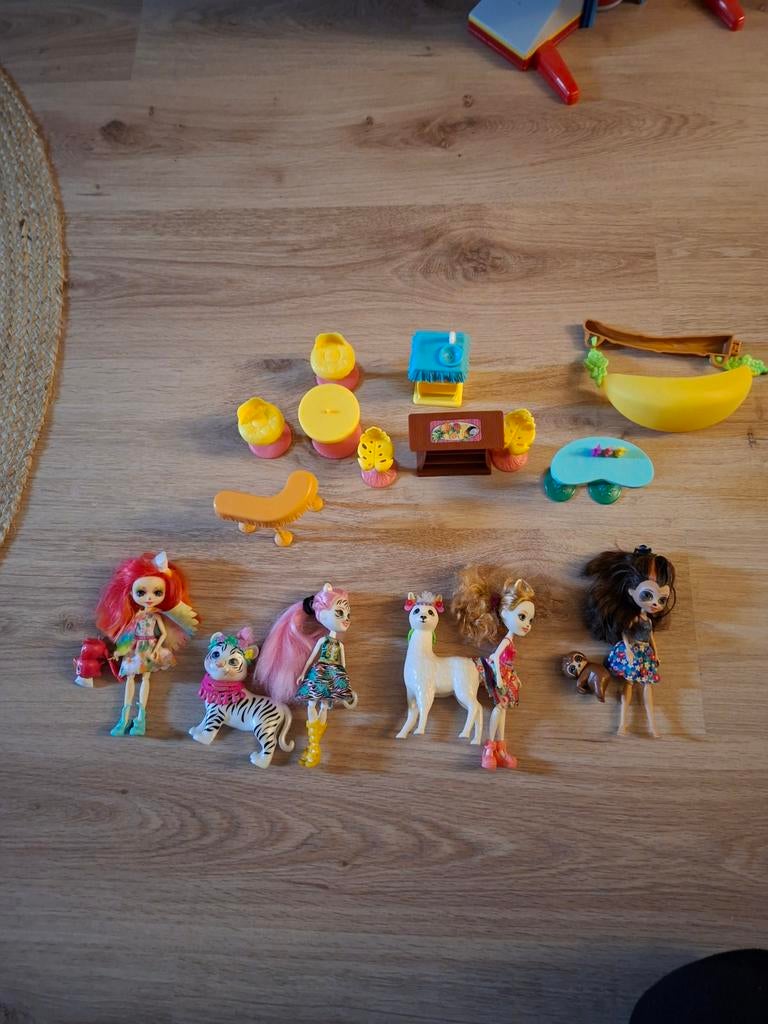 Enchantimals Speelfiguren Set, Ophalen of Verzenden, Zo goed als nieuw, Overige typen