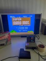 Nintendo nes in HD samen met TV en spel, Spelcomputers en Games, Spelcomputers | Nintendo NES, Ophalen of Verzenden, Nieuw, Met 2 controllers
