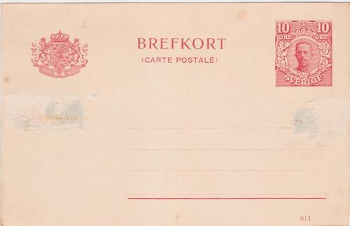 ZWEDEN Brefkort 10 ore, Postzegels en Munten, Brieven en Enveloppen | Buitenland, Briefkaart, Ophalen of Verzenden