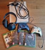 Xbox One S met 2 controllers, headset en 5 games, Avontuur en Actie, Online, Gebruikt, Ophalen of Verzenden