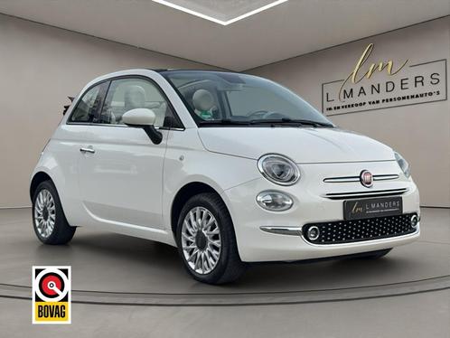 Fiat 500C 1.2 Lounge 2017 WIT | Cabrio | Nieuwe distributier, Auto's, Fiat, Bedrijf, 500C, ABS, Airbags, Airconditioning, Bluetooth