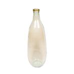 Partij Vaas gerecycled glas 25*75 cm - Beige (130 stuks), Overige kleuren, Ophalen of Verzenden, Minder dan 50 cm, Glas