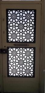 Voordeur rooster (alleen roosters), Doe-het-zelf en Verbouw, Ophalen, Minder dan 80 cm, Minder dan 200 cm, Metaal