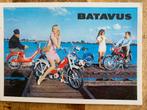 Batavus kaart met illustratie uit 1972, Ophalen of Verzenden, Zo goed als nieuw