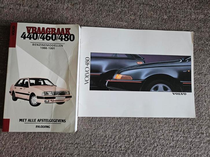 Volvo 480 Brochure - Origineel! Vraagbaak 440-460-480, Boeken, Auto's | Boeken, Zo goed als nieuw, Volvo, Ophalen of Verzenden