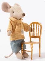 Maileg gouden stoeltje, Verzamelen, Ophalen of Verzenden, Zo goed als nieuw, Poppenhuis