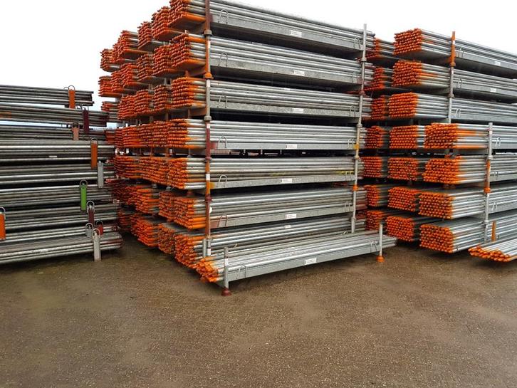 steigerbuis / Tube-Lock / systeemkortelingen / steigerplank, Doe-het-zelf en Verbouw, Steigers, Zo goed als nieuw, Gevelsteiger