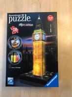3D puzzel Ravensburger met LED verlichting, Ophalen of Verzenden, Minder dan 500 stukjes, Zo goed als nieuw, Rubik's of 3D-puzzel