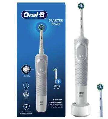 Oral-B Vitality Wit Elektrische Tandenborstel Starterpack beschikbaar voor biedingen