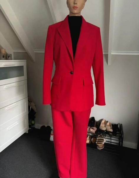 Fifth house kostuum kerstmis broek 42 jas 40 nikki, Kleding | Dames, Jasjes, Kostuums en Pakken, Zo goed als nieuw, Maat 38/40 (M)