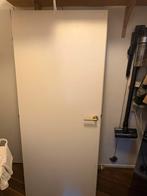 Binnendeur Linksdraaiend // 200cm * 84cm // Wit, Doe-het-zelf en Verbouw, Deuren en Horren, Ophalen of Verzenden, Binnendeur, 200 tot 215 cm
