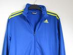 Nr.157: Adidas trainingsjas sportjasje maat XL blauw met, Blauw, Maat 56/58 (XL), Ophalen of Verzenden, Zo goed als nieuw