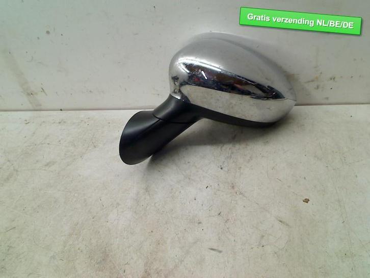 SPIEGEL LINKS chrome Fiat 500 (312) (01-2007/12-2012), Auto-onderdelen, Spiegels, Fiat, Gebruikt