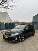Volkswagen Golf 2.0 TDI 7-DSG 5D 2017 Zwart Stage 1, Auto's, Zwart, Zwart, Leder, Diesel