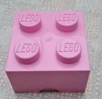 Lego roze bewaarbox, Ophalen of Verzenden, Zo goed als nieuw