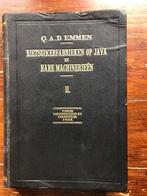 Q.A.D. Emmen Rietsuikerfabrieken op java en hare Mac II 1930, Boeken, Ophalen of Verzenden, Q.A.D. Emmen, 20e eeuw of later, Gelezen
