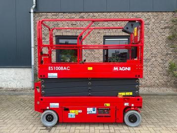 MAGNI ES1008 AC Elektra Schaarhoogwerker 10 meter werkhoogte beschikbaar voor biedingen