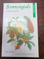 Bomengids van Europa - Bob Press - natuurgids, Ophalen of Verzenden, Zo goed als nieuw, Bloemen, Planten en Bomen, Bob Press
