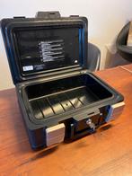 Honeywell brandwerende koffer, Ophalen of Verzenden, Gebruikt, Hard kunststof, Slot