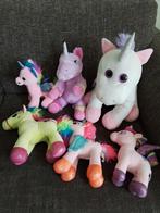 Unicorn knuffels, Kinderen en Baby's, Speelgoed | Knuffels en Pluche, Ophalen of Verzenden, Gebruikt, Paard