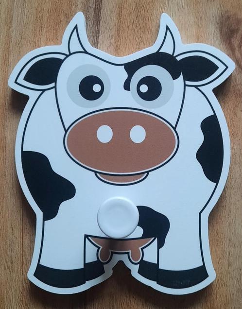 Kinder kapstok Koe ( Nieuw), Kinderen en Baby's, Kinderkamer | Inrichting en Decoratie, Nieuw, Kapstokje, Ophalen of Verzenden
