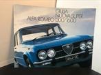 Alfa Romeo Giulia Super Folder ., Ophalen of Verzenden, Nieuw, Alfa Romeo