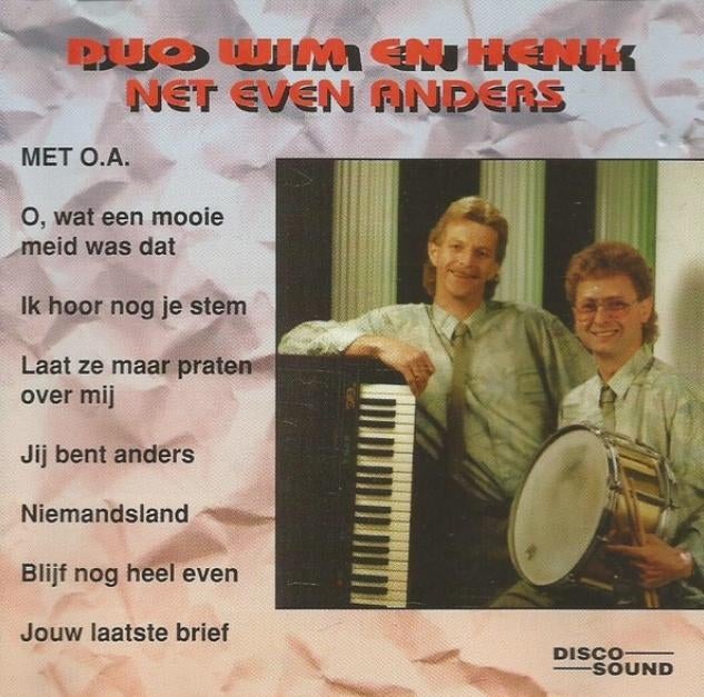 Duo Wim en Henk - Net even anders, Ophalen of Verzenden, Zo goed als nieuw, Levenslied of Smartlap