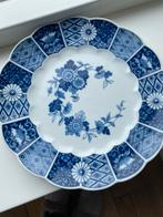 Blauw Imari Japan Bord - Prachtig en Gaaf, Antiek en Kunst, Antiek | Porselein, Ophalen of Verzenden