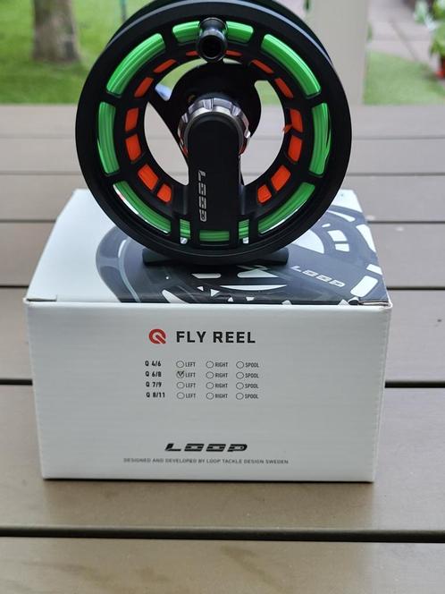 Loop Q 6/8 Vliegenreel - Nieuw in doos, Watersport en Boten, Hengelsport | Vliegvissen, Nieuw, Molen, Ophalen of Verzenden