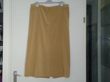 rok mt 50 beige zachte stof lengte 93 cm beschikbaar voor biedingen