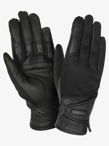 Nieuwe LeMieux Hybride winter handschoenen Zwart maat 7 +7,5 beschikbaar voor biedingen